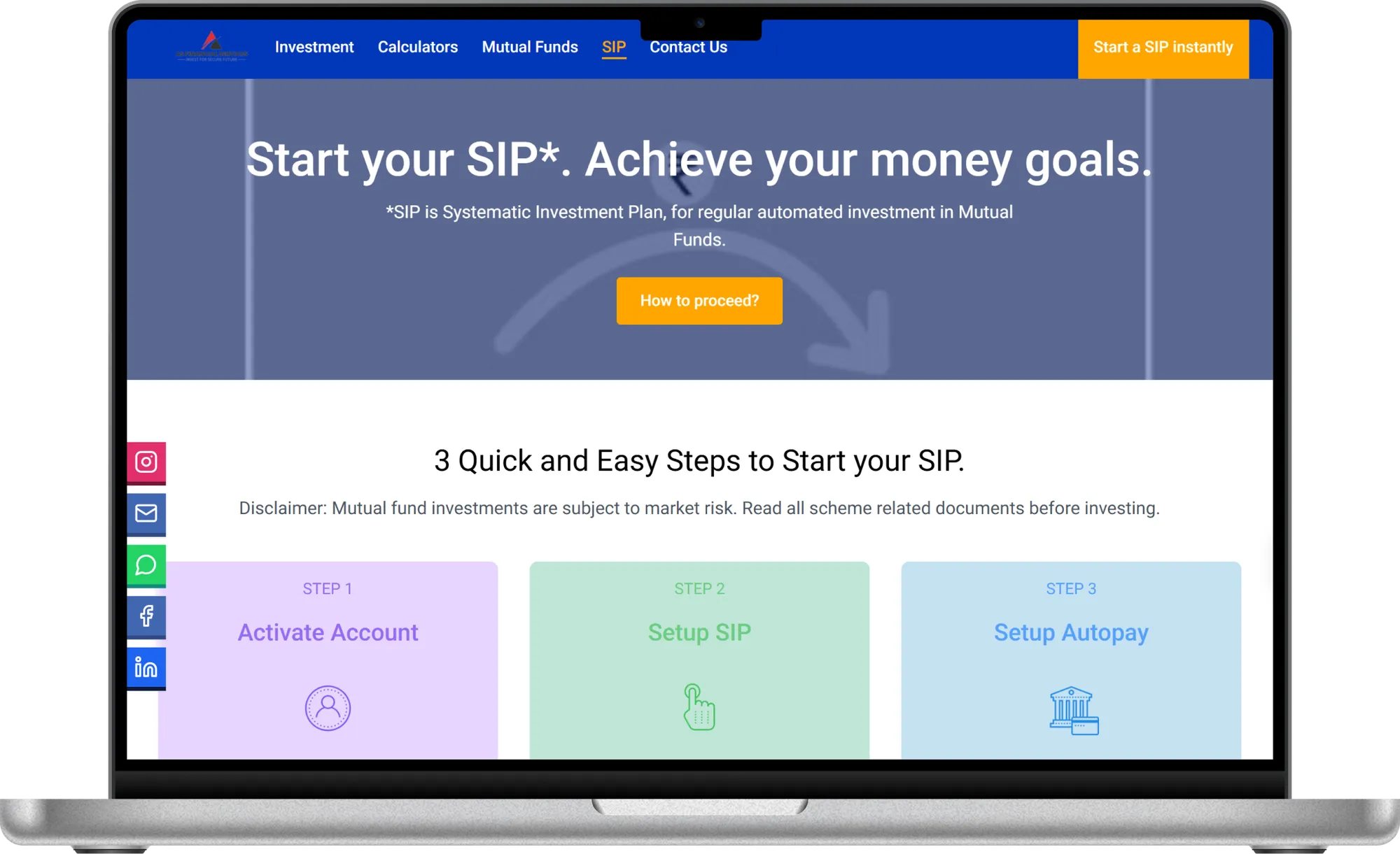 AS Financials web screenshot 2 showing key features and user interface