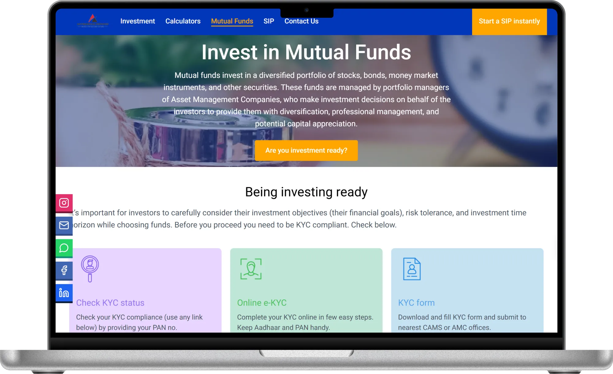 AS Financials web screenshot 3 showing key features and user interface