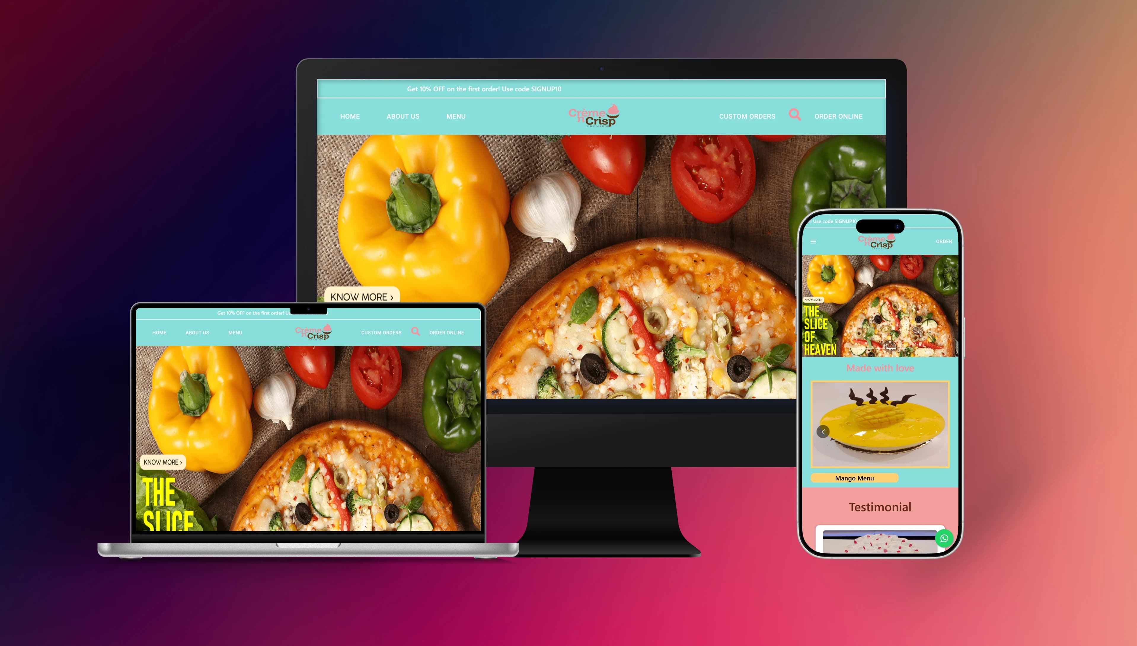 Creme n Crisp - Freshly Baked. Delivered Fast.