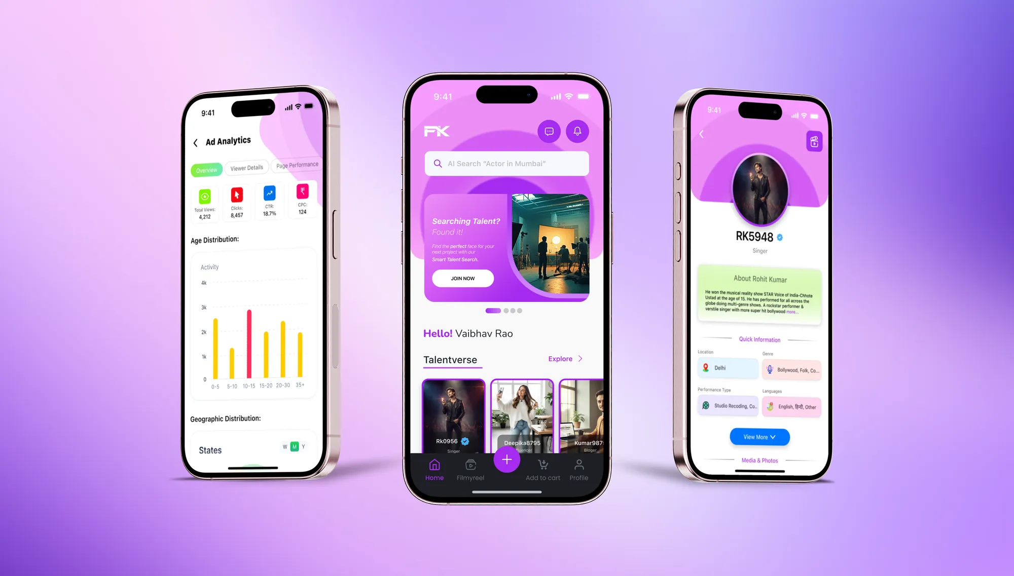 Filmykart - Where Talent Meets Opportunities