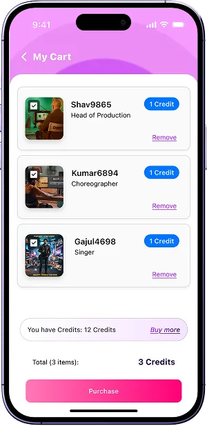 Filmykart mobile app screenshot 3 showing key features and user interface