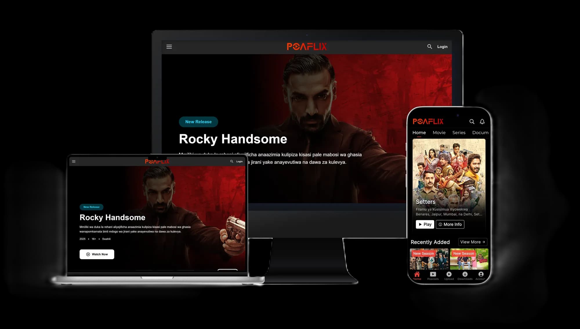 Poaflix - Premium Swahili Entertainment