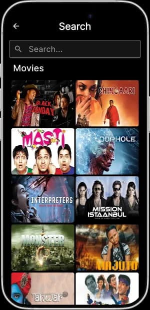 Poaflix mobile app screenshot 2 showing key features and user interface