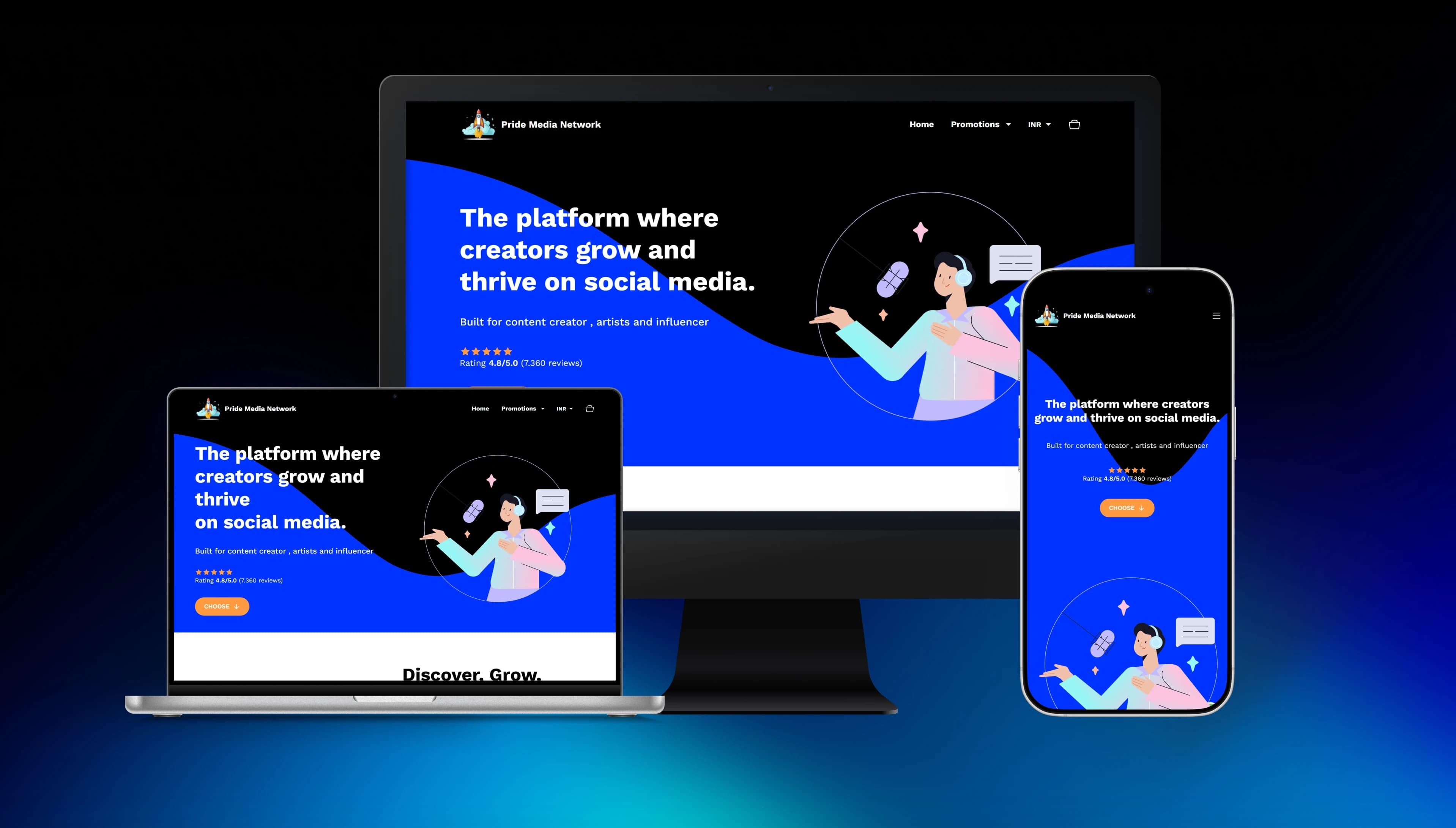 Pride Media Network - Amplifying Music. Elevating Brands. Expanding Reach.