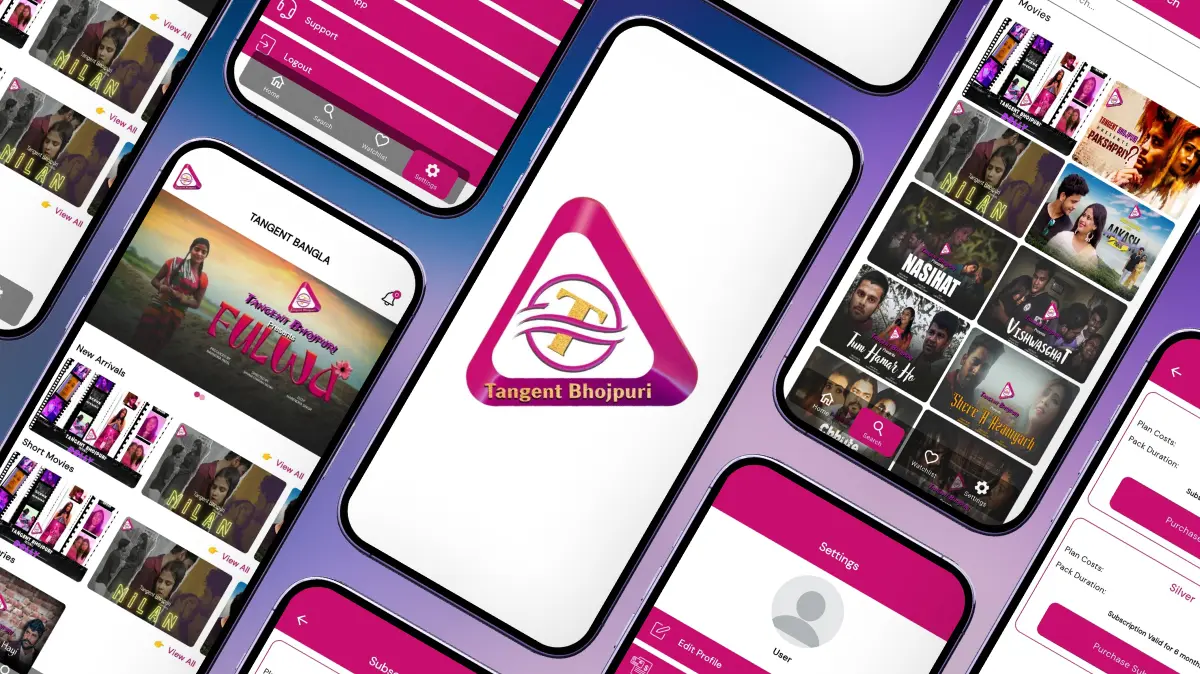 Tangent Bhojpuri - OTT & Entertainment project by Dzentra