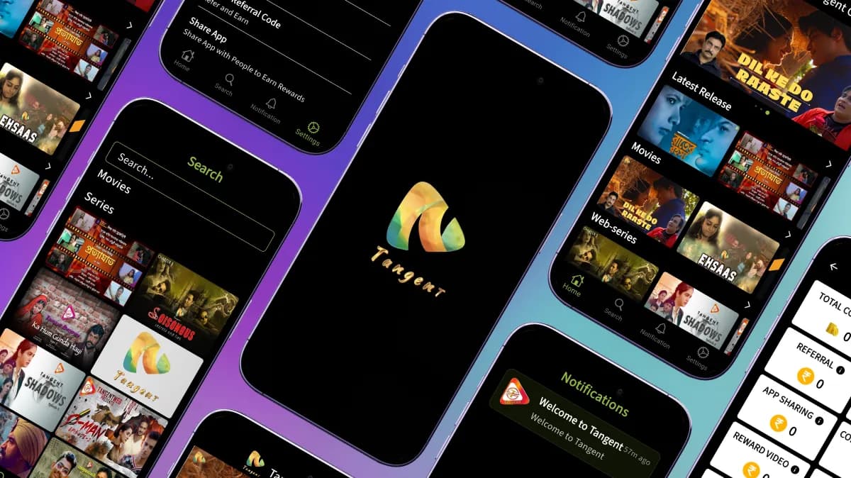 Tangent OTT - Entertainment project by Dzentra